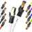 Duronic Ethernet Cable with gold-plated RJ45 connectors shown in multiple colors, including white, black, orange, yellow, blue, and green.