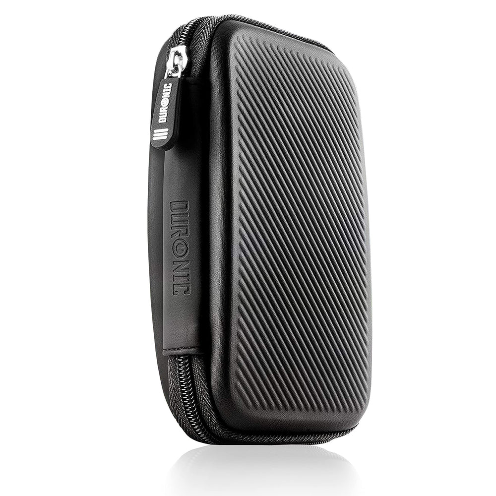 Duronic HDC2 /BK black portable hard drive case for Seagate, WD, UnionSine, Toshiba, SanDisk SSD hard drives