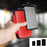 Duronic HDC2 /RD red portable hard drive case with external hard drive dimensions