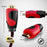Duronic HDMI 2.0 Cable showing dimensions and connectors from three angles.