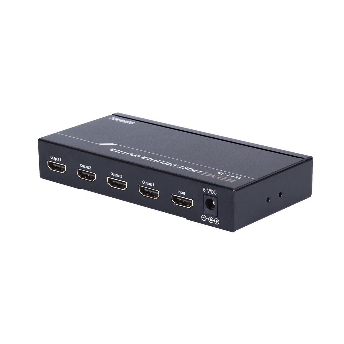 Duronic HDMI Splitter box HS14 - 4 Way - 1 input 4 output - Full HD 10