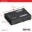 Duronic HDMI Switch Port HDMI showing dimensions of 8cm by 5.6cm and weighing 52 grams.