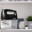 Duronic Hand Mixer Electric stored neatly inside its clear, snap-on plastic storage case.