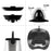 Duronic JE6SR electric citrus juicer with 2 interchangeable cones for different fruits like lemons, limes, oranges, grapefruits