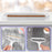Duronic Lint Shaver showing metal and silicone heads for cleaning different fabric types.
