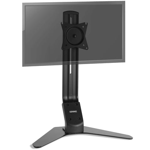 Duronic Monitor Arm Stand  with VESA mount and stable V-shaped base.