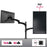 Duronic Monitor Arm Stand with a 30-pound capacity.