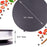Duronic PM131 electric crepe maker machine dimensions of the heating pan surrounded by ingredients