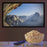 Duronic Projector Screen with A TV playing a rock climbing documentary on a wall above popcorn and a remote.