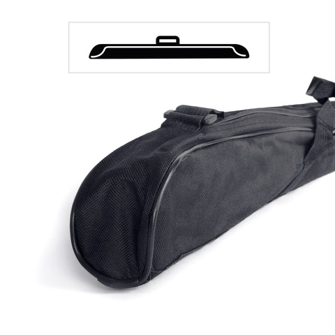 Duronic Projector Screen with a shoulder strap for tripods or light stands.