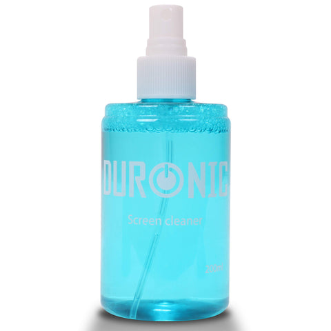 Duronic SCK101 screen cleaner overview of screen cleaning kit bottle
