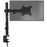 Duronic Single Monitor Arm Stand  with a desk clamp, adjustable arm, and attached red cable.