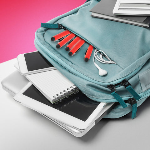 Duronic Stylus Pens with tech gadgets, notebooks.