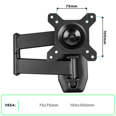 Duronic TV Bracket withj product dimension