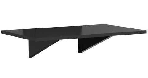 Duronic TV Stand Shelf featuring two triangular support brackets for modern home decor display.