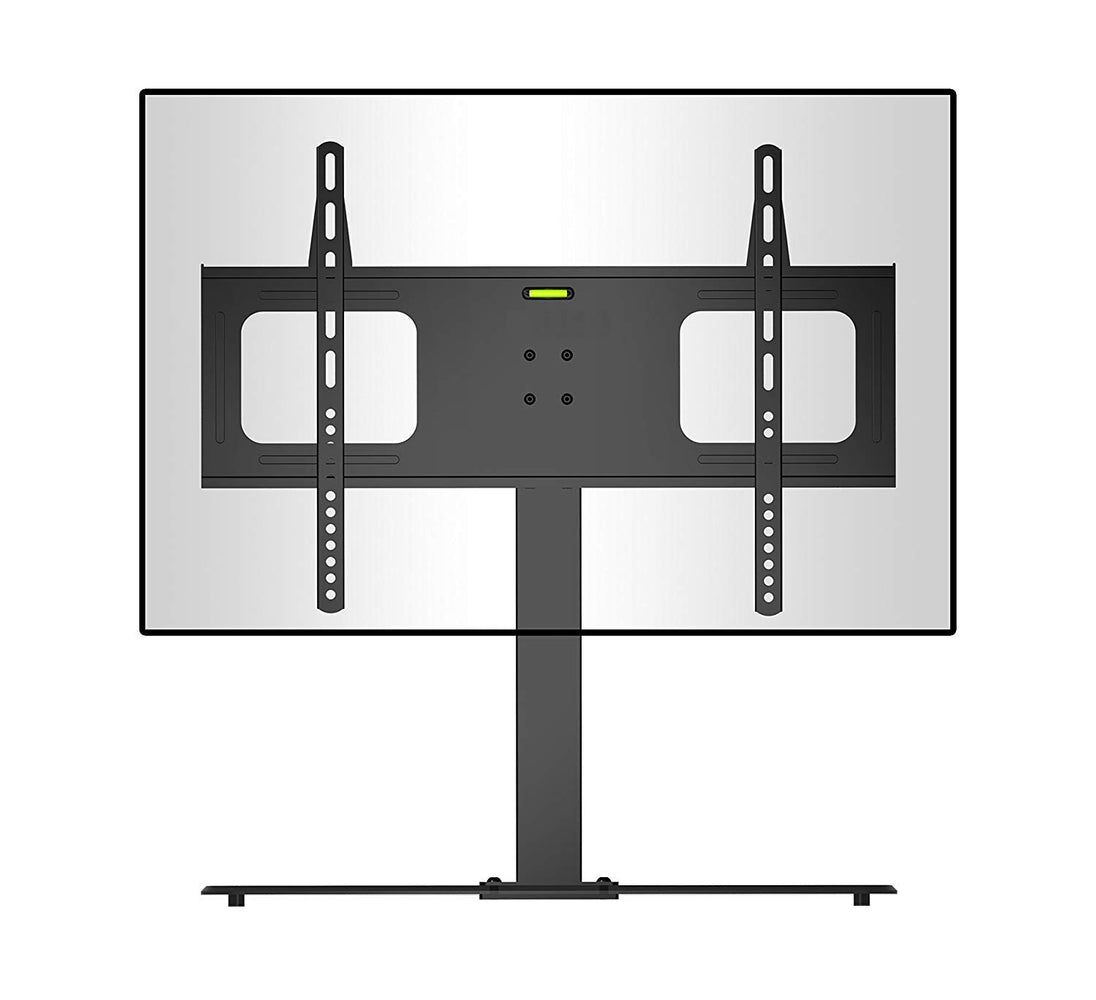 Duronic TV Stand for Desk attached to a flat-screen television.