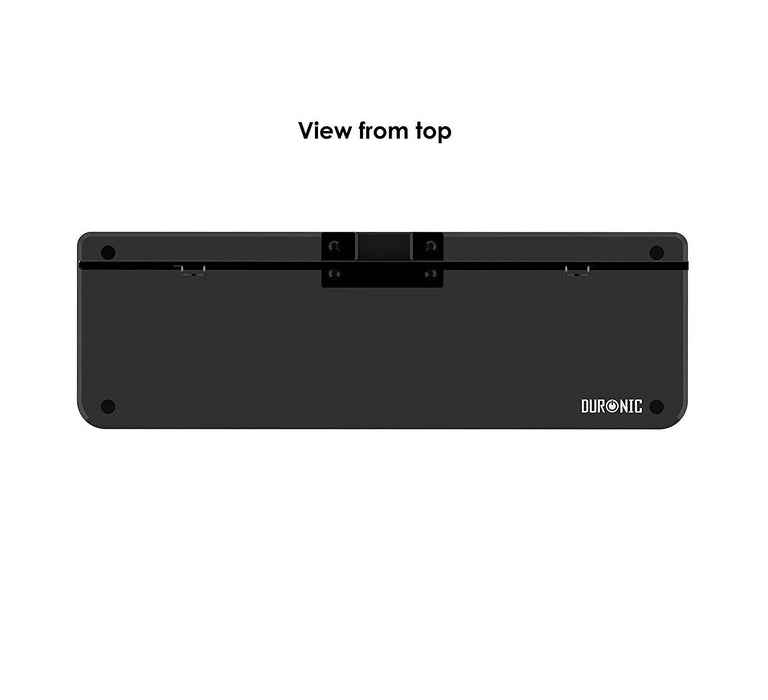 Duronic TV Stand for Desk vview from top