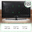 Duronic TV Wall Bracket Mount showing four VESA mounting holes with M6, M5, and M4 screws below