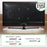 Duronic TV Wall Bracket with mounting holes and available screw size options.