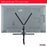 Duronic TV stand safety strap anchored to VESA mounts, preventing television falls from furniture stands.