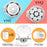 Duronic Yoghurt Makers showing two configurations: eight individual jars or one large central bowl insert.
