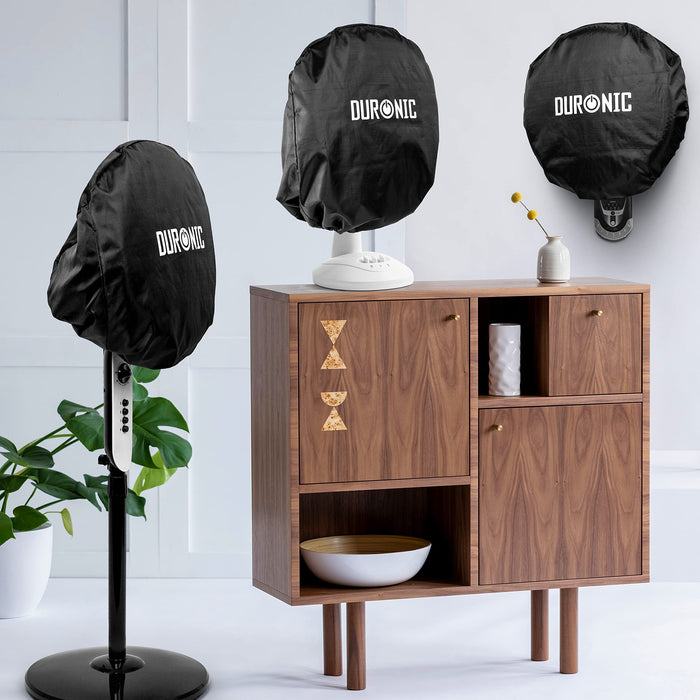 Duronic fan cover for wall fans desk fans pedestal fans protection from dust and debris